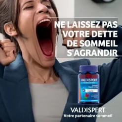Sommeil rapide 1,9 mg Valdispert - pot de 30 gommes
