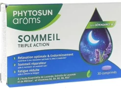 Sommeil triple action Phytosun Arôms - boîte de 30 comprimés