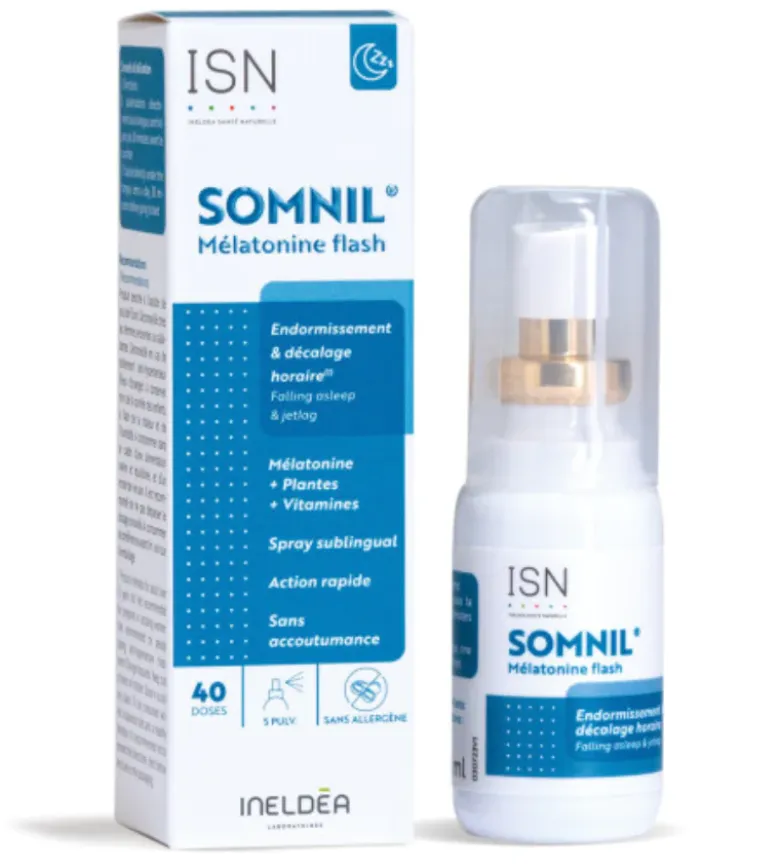 Somnil mélatonine flash Ineldea - spray de 20ml
