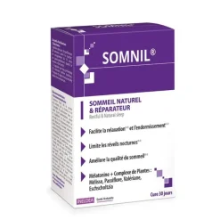 Somnil sommeil naturel et réparateur Ineldea - boîte de 30 gélules