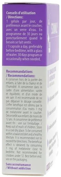 Somnil sommeil naturel et réparateur Ineldea - boîte de 30 gélules