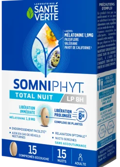 Somniphyt Total Nuit LP 1,9 mg Santé Verte