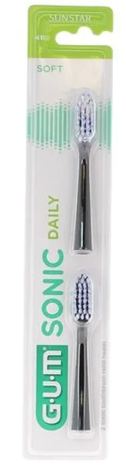 Sonic Daily Têtes de brosse souple 4110 Gum - lot de 2 recharges