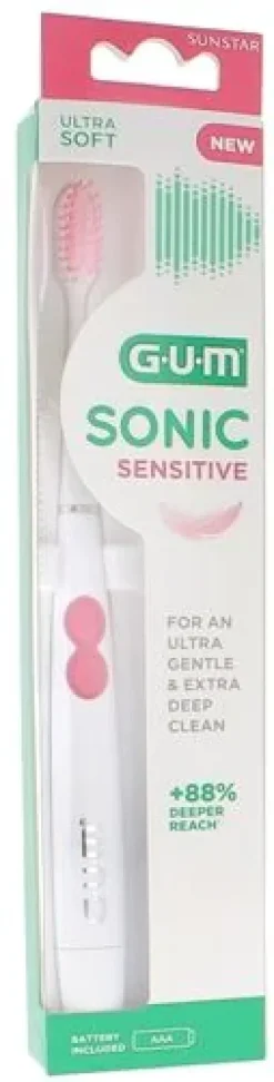 Sonic sensitive brosse à dents électrique sonique ultra-souple Gum