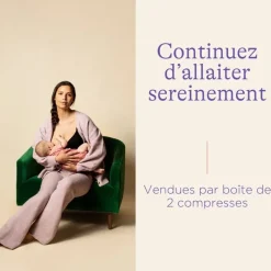 Soothies compresses en gel rafraîchissantes Lansinoh - boite de 2 compresses