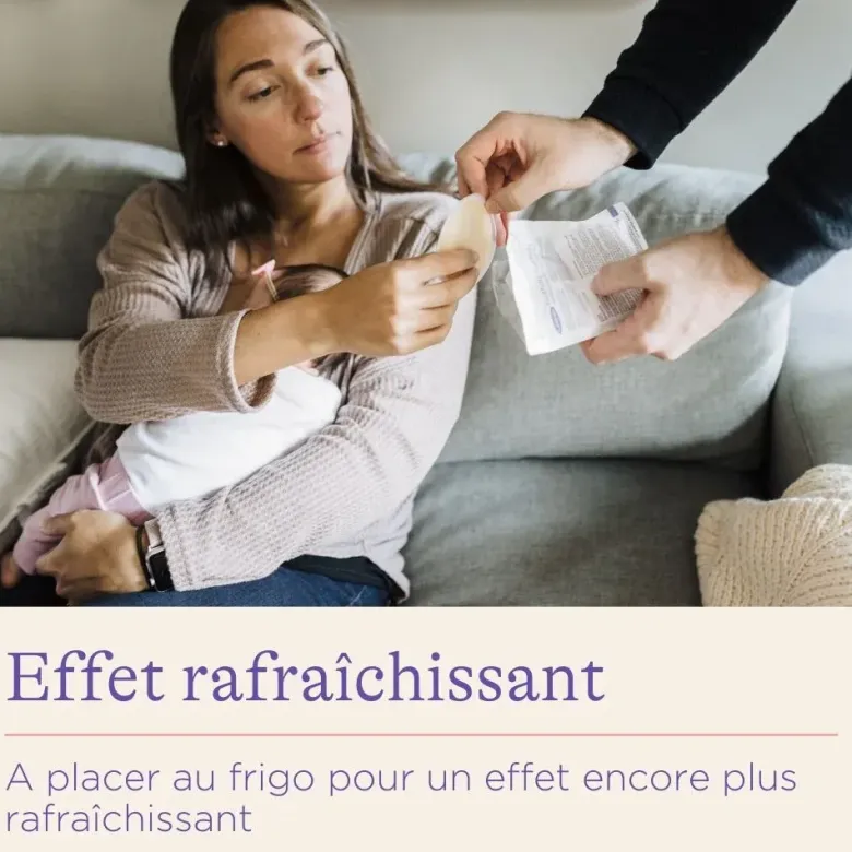Soothies compresses en gel rafraîchissantes Lansinoh - boite de 2 compresses