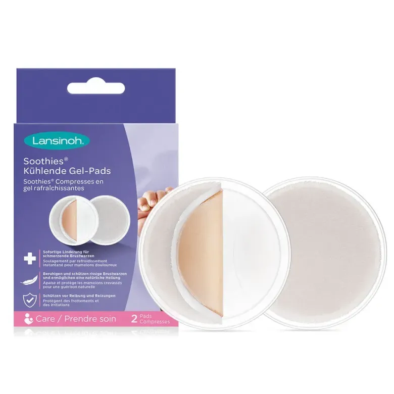 Soothies compresses en gel rafraîchissantes Lansinoh - boite de 2 compresses