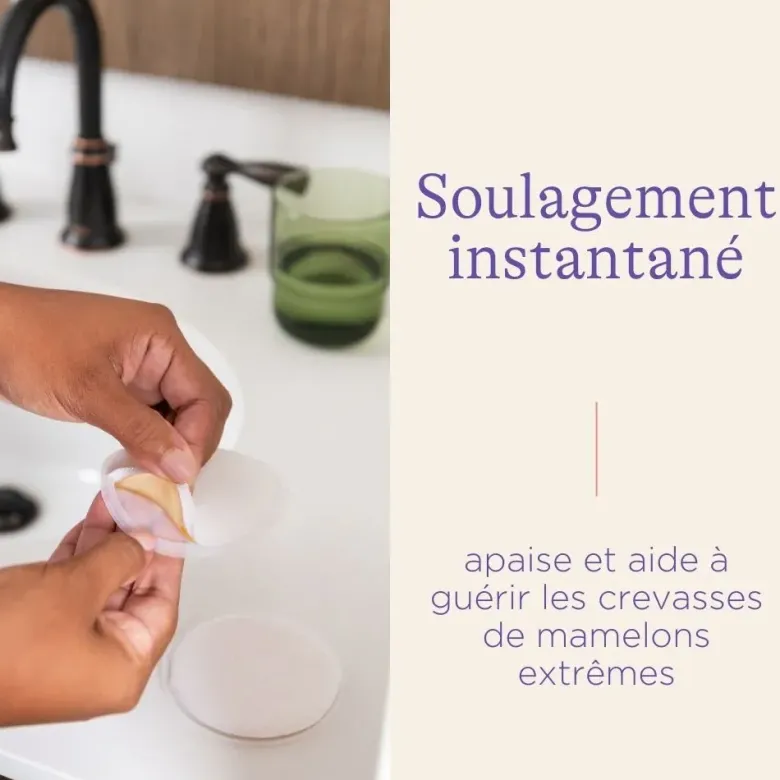 Soothies compresses en gel rafraîchissantes Lansinoh - boite de 2 compresses