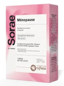 Sorae Ménopause Gifrer - boite de 28 gélules