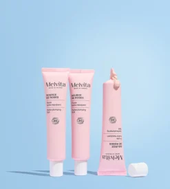 Source de roses fluide hydra-repulpant Melvita - tube de 40ml