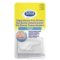 Séparateurs d'orteils fins Scholl - boîte de 3 séparateurs