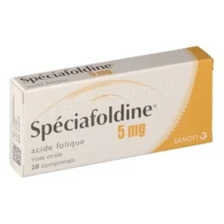 Spéciafoldine 5 mg – 20 comprimés