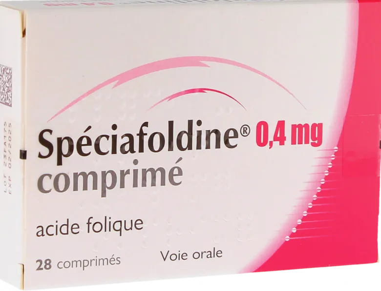 Spéciafoldine 0,4mg - 28 comprimés
