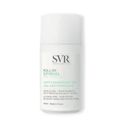 Spirial roll-on déodorant anti-transpirant intense 48h SVR - roll-on de 50 ml