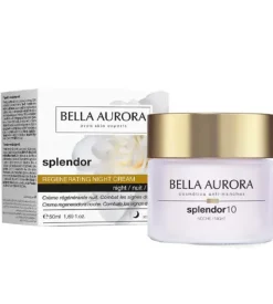 Splendor crème régénérante nuit Bella Aurora - pot de 50ml