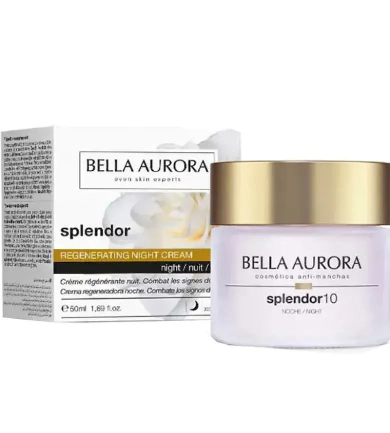 Splendor crème régénérante nuit Bella Aurora - pot de 50ml