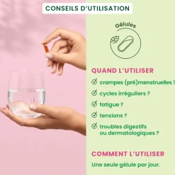 SPM & confort prémenstruel Herbalgem - boîte de 30 gélules