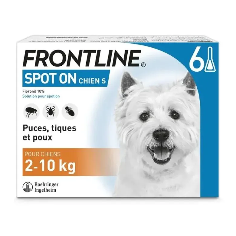 Spot On chiens 2-10 kg Frontline