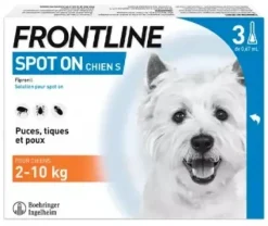 Spot On chiens 2-10 kg Frontline