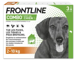 Spot-on Combo chien 2-10 kg Frontline