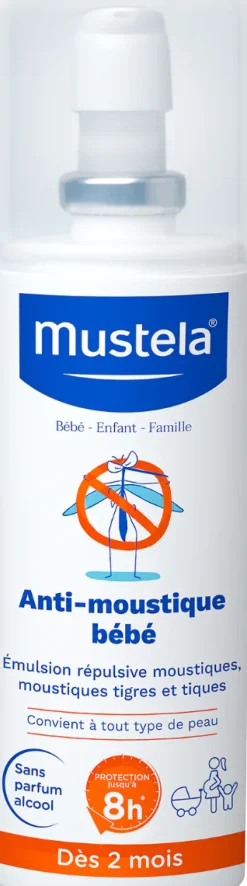 Spray anti-moustique bébé Mustela - spray de 100ml