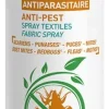 Spray Antiparasitaire pour textiles Puressentiel - spray de 150 ml
