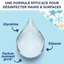 Spray anti-viral désinfectant mains & surfaces moment givré Baccide - spray de 100ml