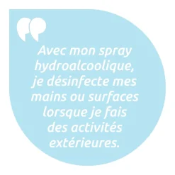 Spray anti-viral désinfectant mains & surfaces moment givré Baccide - spray de 100ml