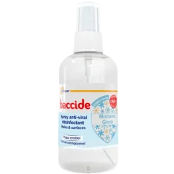 Spray anti-viral désinfectant mains & surfaces moment givré Baccide - spray de 100ml