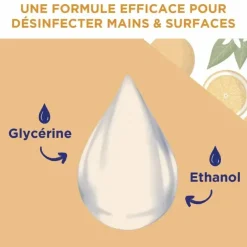 Spray anti-viral désinfectant mains & surfaces fleur d'oranger Baccide - spray de 100ml