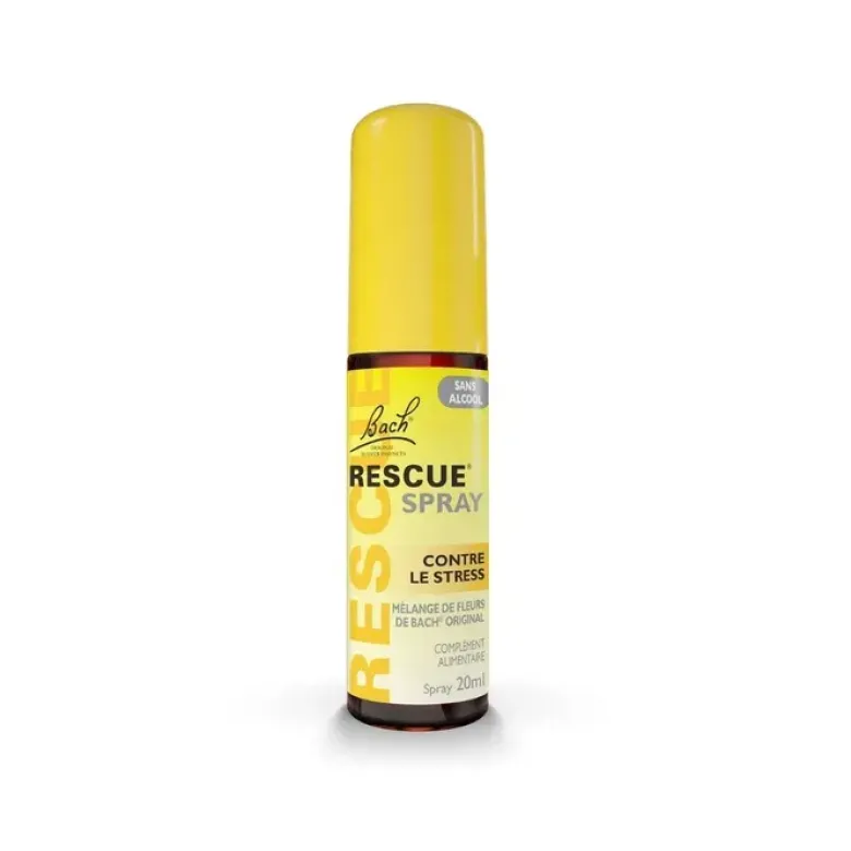 Spray contre le stress sans alcool Rescue - spray de 20ml