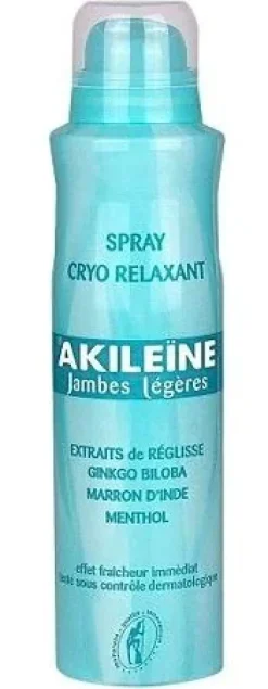 Spray cryorelaxant jambes légères Akileïne - spray de 150ml