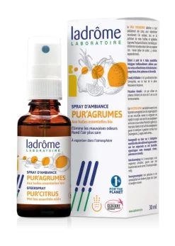 Spray d'ambiance pur'agrumes Ladrôme - spray de 30ml