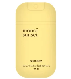 Spray désinfectant monoï Sunset Saneez – 30 ml