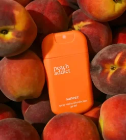 Spray désinfectant peach addict Saneez - spray de 30ml