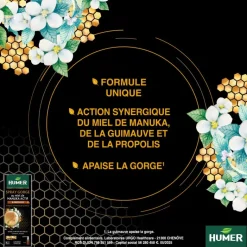 Spray gorge miel de Manuka et propolis IAA 15+ Humer - spray de 20ml
