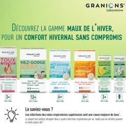 Spray gorge toux et mal de gorge Granions - flacon de 20ml