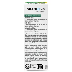 Spray gorge toux et mal de gorge Granions - flacon de 20ml