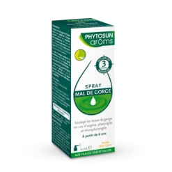 Spray mal de gorge Phytosun Arôms - flacon de 20 ml