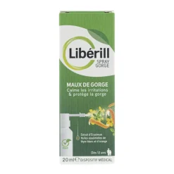 Spray maux de gorge Libérill - spray de 20ml