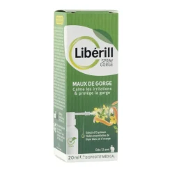 Spray maux de gorge Libérill - spray de 20ml
