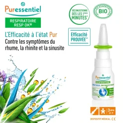 Spray nasal décongestionnant aux huiles essentielles bio Puressentiel