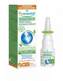 Spray nasal décongestionnant aux huiles essentielles bio Puressentiel