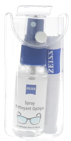 Spray nettoyant optique + tissu Zeiss - spray de 30 ml