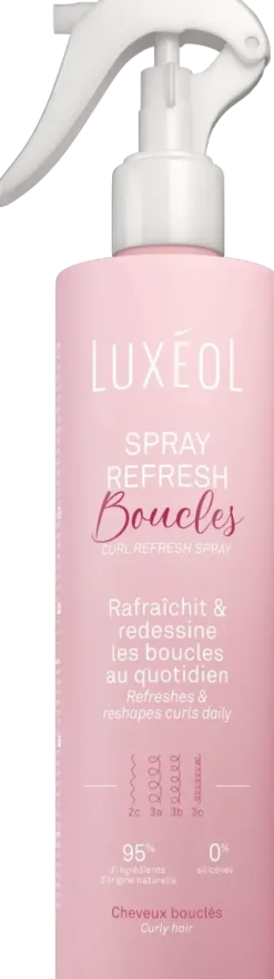 Spray refresh boucles Luxéol - spray de 250ml