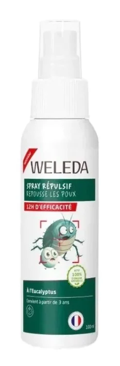 Spray répulsif anti-poux Weleda - spray de 100ml
