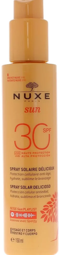 Spray solaire délicieux SPF30 Nuxe - spray de 150 ml