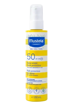Spray solaire haute protection SPF50 Mustela - spray de 200 ml