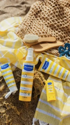 Spray solaire haute protection SPF50 Mustela - spray de 200 ml