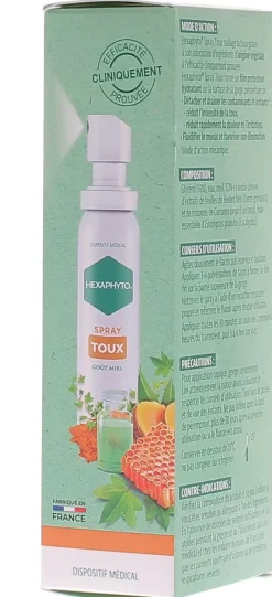 Spray toux Hexaphyto - spray de 30ml